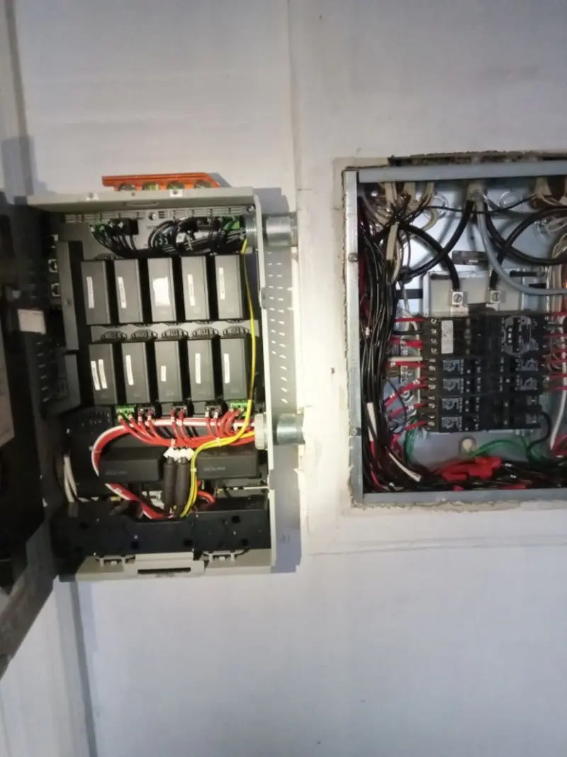 Electrical panel upgrade completed for Indoor Lighting Installation in Longmont